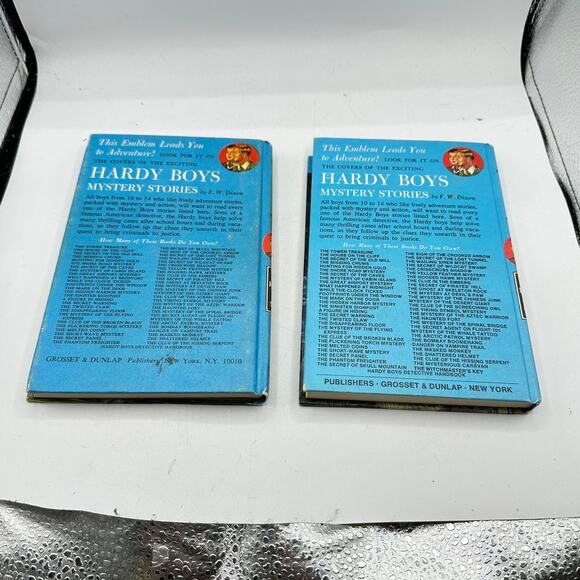 X6 Vintage Hardy Boys Mystery Hardbacks - Picture 4 of 12